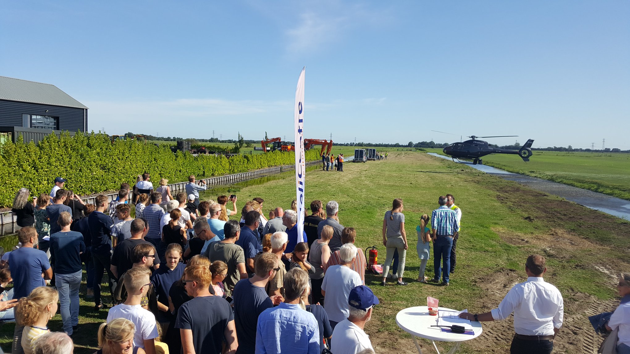 helikoptervlucht gouda goede doel